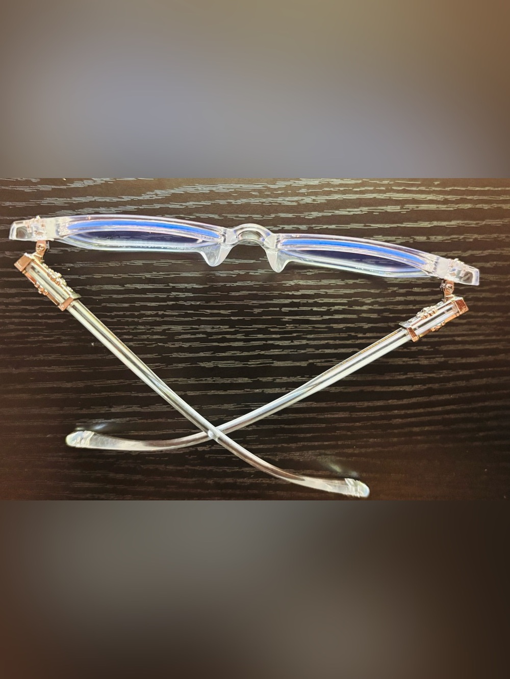 Chrome Hearts Clear Glasses